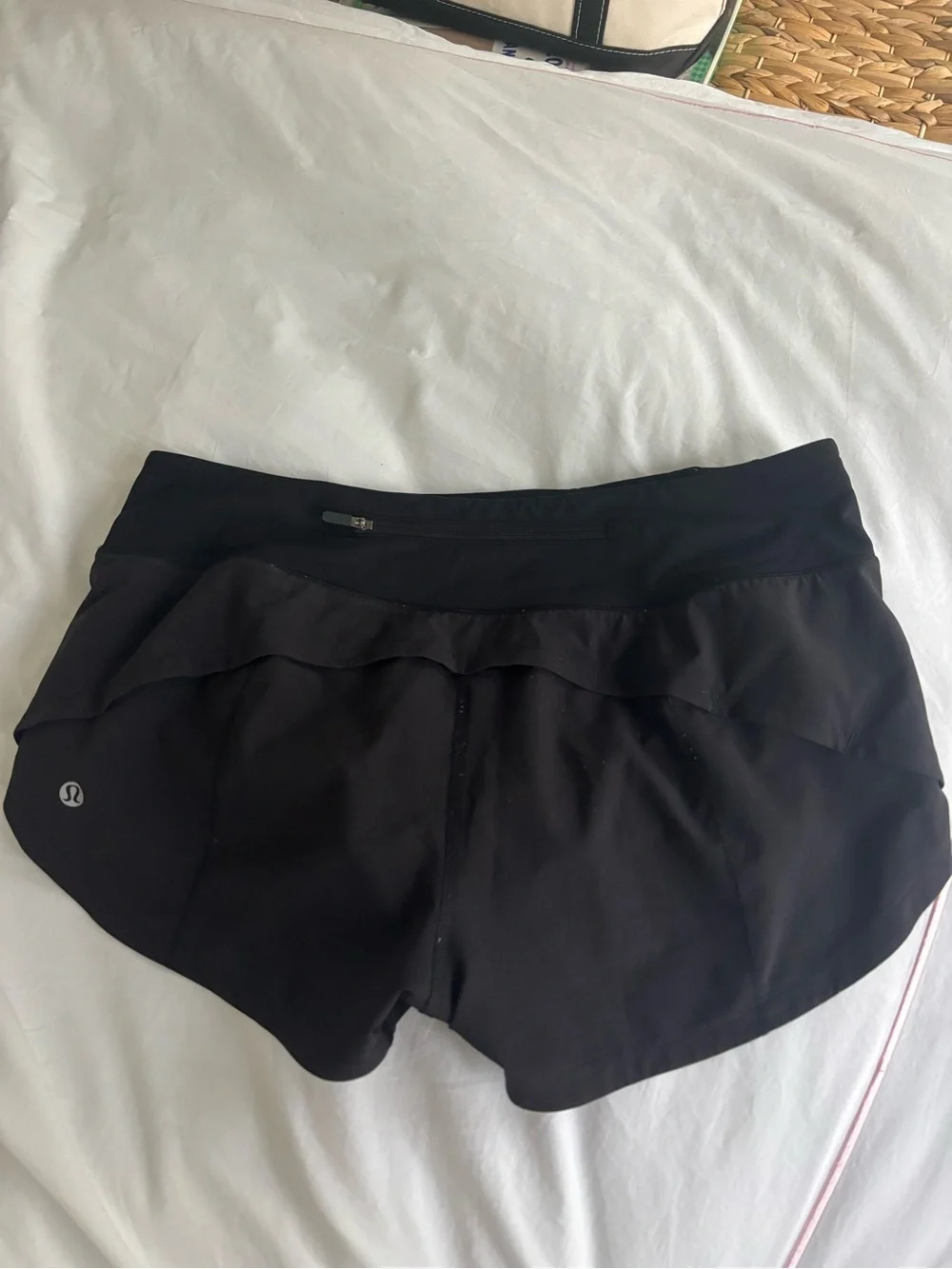 lululemon athletica Black Athletic Skort Shorts